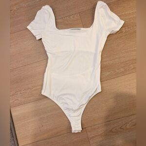 Lulu's Soft White/ cream ladies Bodysuit